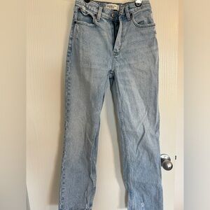 Abercrombie & Fitch The 90s Straight Ultra High Rise jeans